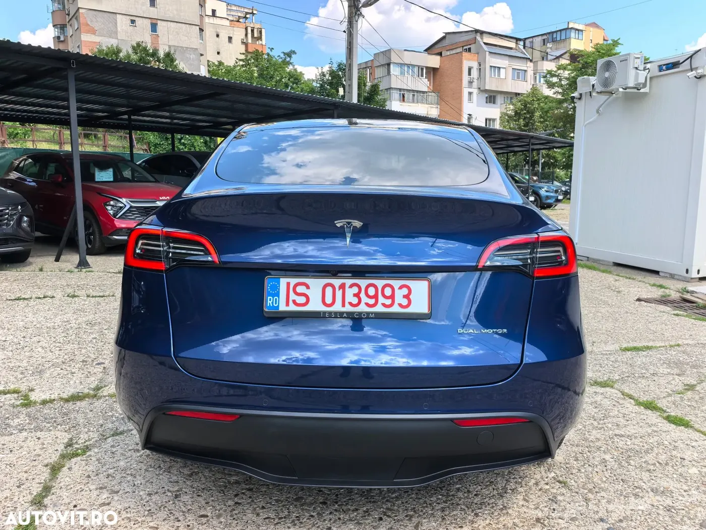 Tesla Model Y 2022 — față