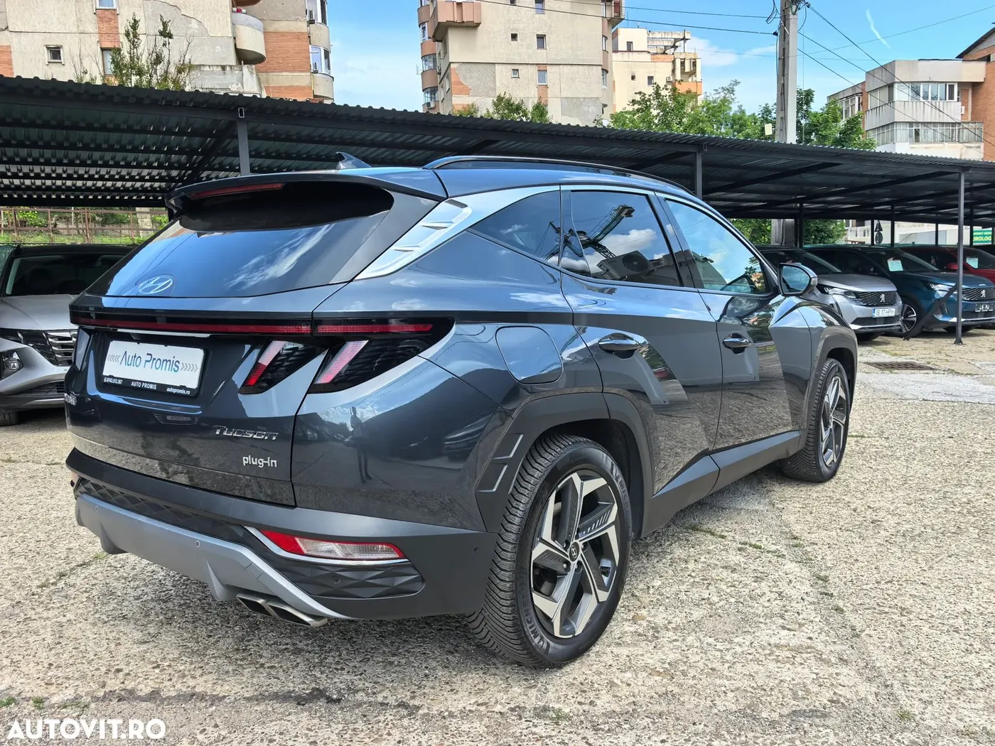 Hyundai Tucson 2023 — lateral stânga