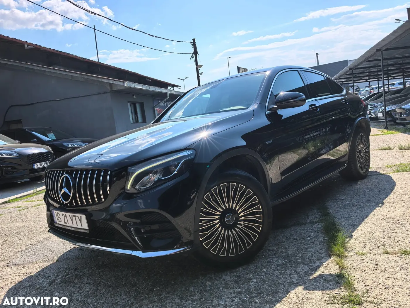 Mercedes-Benz GLC Coupe 2017 — față